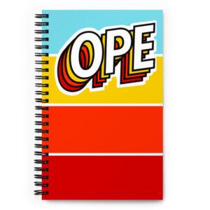 OPE Spiral notebook