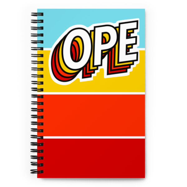 OPE Spiral notebook